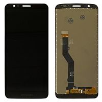 Дисплей Motorola Moto E6 XT2005-3 + тачскрин (черный)