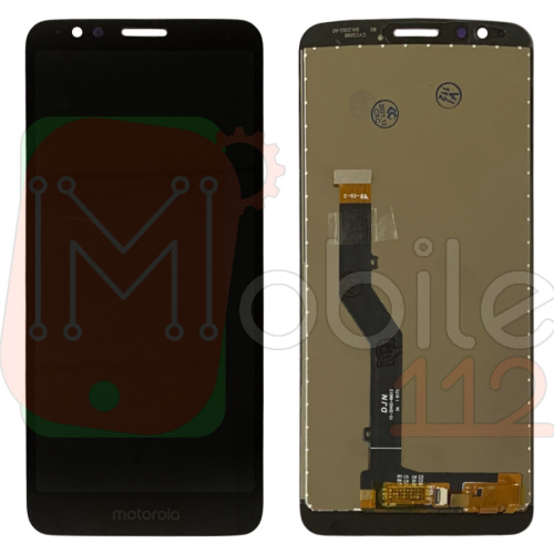 Дисплей Motorola Moto E6 XT2005-3 з тачскріном (чорний)