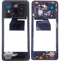 Рамка корпуса Tecno Spark 20 Pro KJ6 (черная)