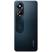 Задняя крышка Oppo A98 CPH2529 (черная со стеклом камеры)