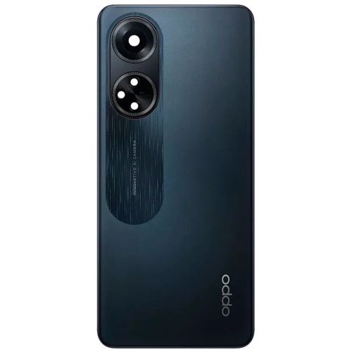 Задня кришка Oppo A98 CPH2529 (чорна зі склом камери) Задня кришка Oppo A98 CPH2529 (чорна зі склом камери)