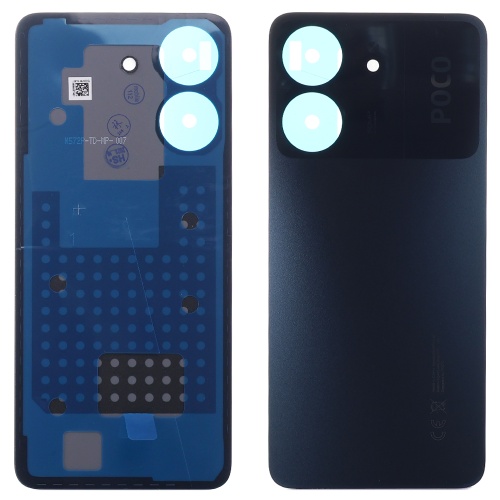 Задняя крышка Xiaomi Poco C65 (синяя оригинал Китай) фото 2