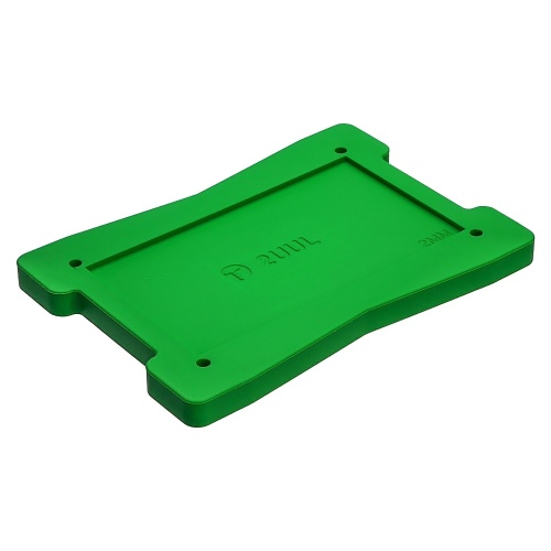 Майданчик силіконовий, двосторонній 2UUL для трафаретів BGA 1мм/2мм, магнітний, термостійкий, з 2мя лопатками для нанесення BGA фото 2