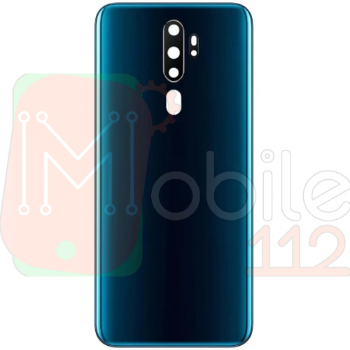 Задня кришка Oppo A9 2020 CPH1941, A11x (зелена оригінал Китай зі склом камери)