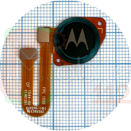 Шлейф Motorola Moto G9 Play XT2083-3 зі сканером відбитка пальця (зелений)