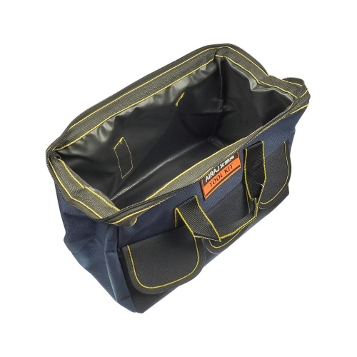 Сумка для инструментов Airaj 16", 36 x 20 x 25 см, чёрно-синяя фото 4 Сумка для инструментов Airaj 16", 36 x 20 x 25 см, чёрно-синяя фото 4