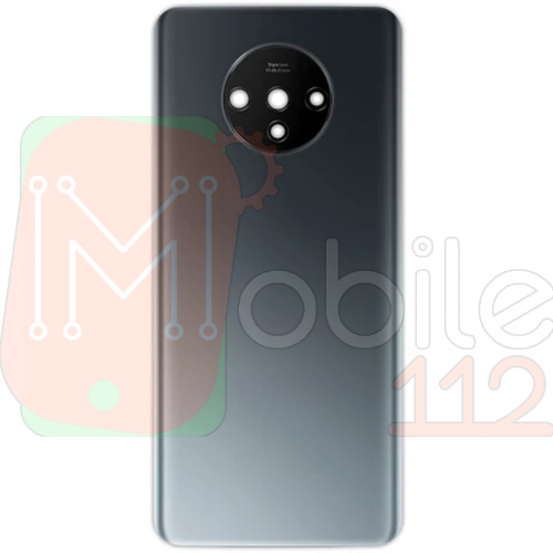 Задня кришка OnePlus 7T HD1901 (срібляста оригінал Китай зі склом камери)