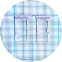 Тримач Sim картки Samsung Galaxy A16 A165F (сірий 2 SIM (1 SIM + Micro SD))