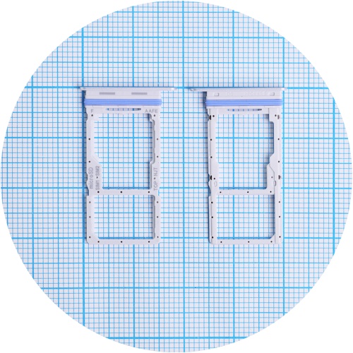 Тримач Sim картки Samsung Galaxy A16 A165F (сірий 2 SIM (1 SIM + Micro SD))