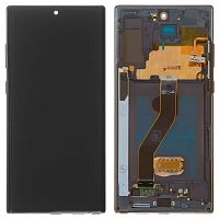 Дисплей Samsung Galaxy Note 10 Plus N975F + тачскрин (OLED Small Glass с черной рамкой)