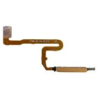 Шлейф Xiaomi Redmi Note 10 Pro Max M2101K6I со сканером отпечатка пальца (бронзовий)