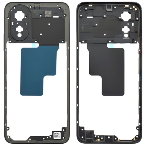 Рамка корпусу Oppo A18, A38 (чорна)