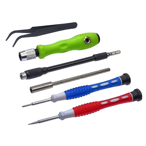 Набір інструментів Sunshine SS-5110 (ручка, 30 біт, 2 подовжувачі, пінцет, викрутки +1.5, зірка 0.8, медіатор) фото 4