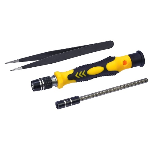 Набір інструментів Aida A-8819 (ручка, 28 біт, подовжувач, пінцет прямий, 3 лопатки, медіатор, присоска, SIM-ключ) фото 3