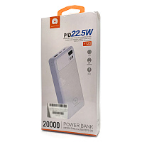 Power Bank Павербанк WUW Y125 PD 22.5W USB+Type-C+Micro 20000mAh