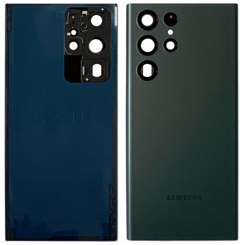Задня кришка Samsung Galaxy S22 Ultra 5G S908 (зелена Original New зі склом камери) фото 2