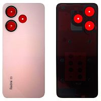 Задняя крышка Xiaomi Redmi 13 (розовая оригинал Китай без стекла камеры)
