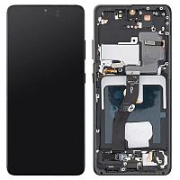 Дисплей Samsung Galaxy S21 Ultra G998B з тачскріном (IN-CELL з рамкою)