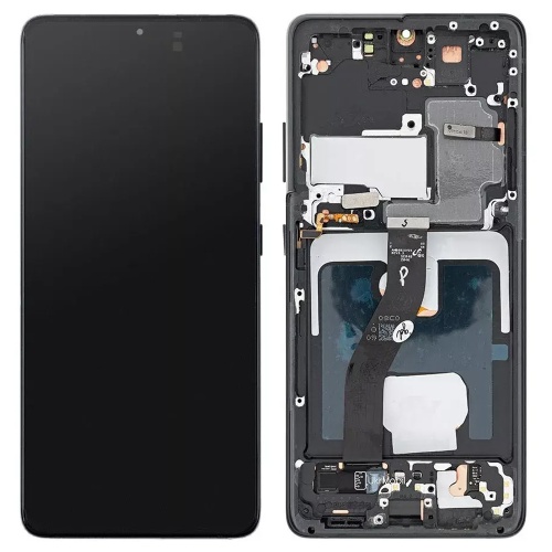 Дисплей Samsung Galaxy S21 Ultra G998B + тачскрин (IN-CELL с рамкой)