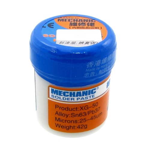 Паста BGA Mechanic XG-50 (SP50) 42г Паста BGA Mechanic XG-50 (SP50) 42г