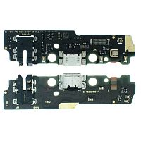 Шлейф Xiaomi Redmi A1 A1+ plus A2 з роз'ємами зарядки та навушників, мікрофоном - нижня плата (оригінал Китай)