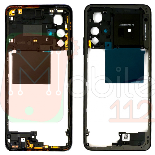 Рамка корпусу Xiaomi Redmi Note 11S 5G (чорна)