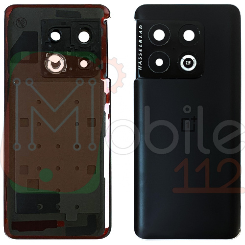 Задня кришка OnePlus 10 Pro (чорна Original New зі склом камери)