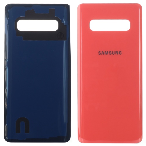 Задняя крышка Samsung Galaxy S10 Plus G975F (розовая оригинал Китай)