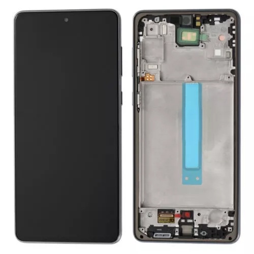 Дисплей Samsung Galaxy A73 5G A736B з тачскріном (оригінал OEM SP із сірою рамкою)