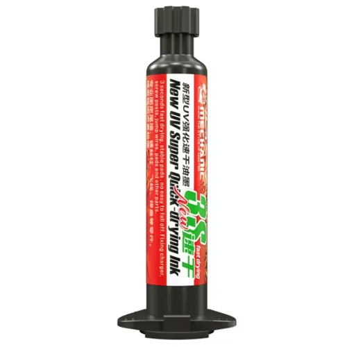 Паяльна маска Mechanic SU3 з УФ-затвердінням червона, 10 мл