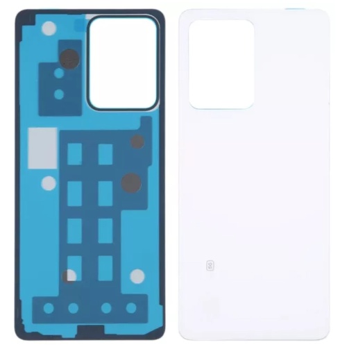 Задня кришка Xiaomi Redmi Note 12 Pro+ 5G (біла оригінал Китай)