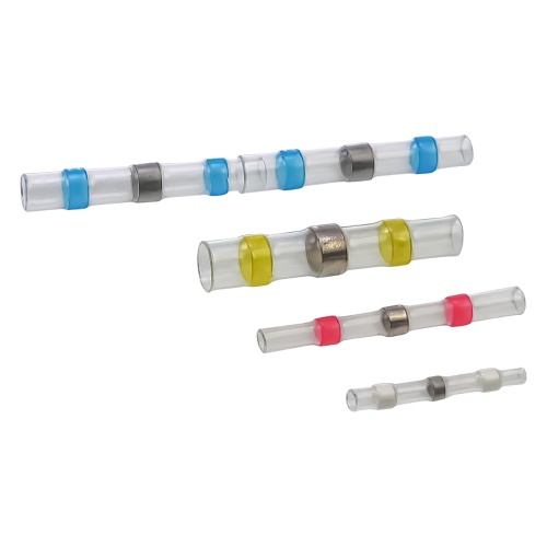 Термозбіжні гільзи з припоєм і клеєм, набір 100 шт, у пластиковому боксі фото 2 Термозбіжні гільзи з припоєм і клеєм, набір 100 шт, у пластиковому боксі фото 2