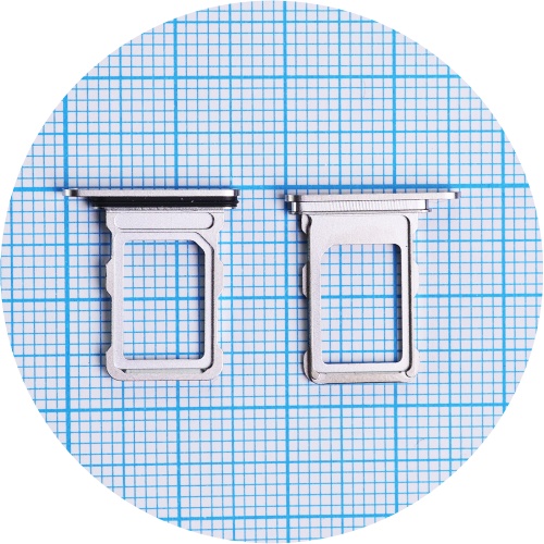 Тримач SIM карти Apple iPhone 16 Pro, iPhone 16 Pro Max (білий на 1 SIM)