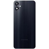 Задняя крышка Samsung Galaxy A05 A055F (черная оригинал Китай со стеклом камеры)