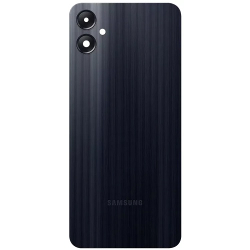Задня кришка Samsung Galaxy A05 A055F (чорна оригінал Китай зі склом камери)