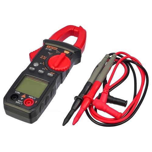 Струмовимірювальні кліщі Aneng ST181 з автовизначенням, детектором прихованої проводки, підсвічуванням (струм до 40A)