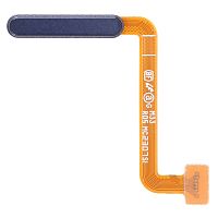 Шлейф Samsung Galaxy M33 M336B, M53 M336B з кнопкою включення та сканером відбитка пальця (синій оригінал Китай)