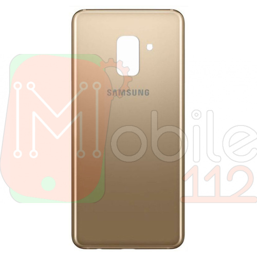 Задняя крышка Samsung Galaxy A8 2018 A530F (золотистая оригинал Китай)