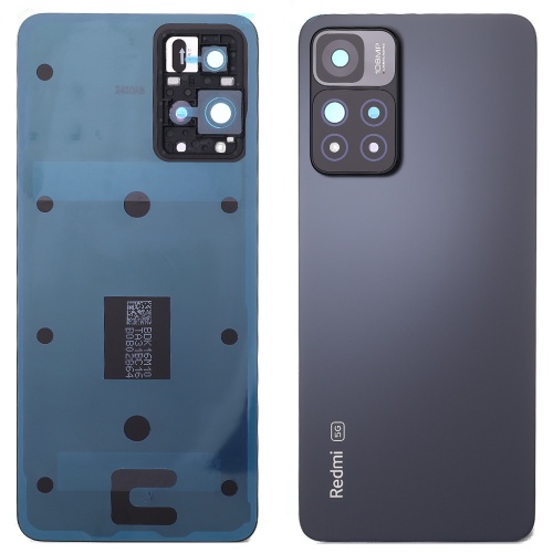 Задня кришка Xiaomi Redmi Note 11 Pro+ Plus 5G (чорна Original New зі склом камери)