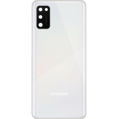 Задня кришка Samsung Galaxy A41 2020 A415F (срібляста оригінал Китай зі склом камери) Задня кришка Samsung Galaxy A41 2020 A415F (срібляста оригінал Китай зі склом камери)