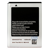 Акумулятор Samsung EB454357VU оригінал Китай B350E S5300 S5302 S5360 S5363 S5380 S6102 1200 mAh