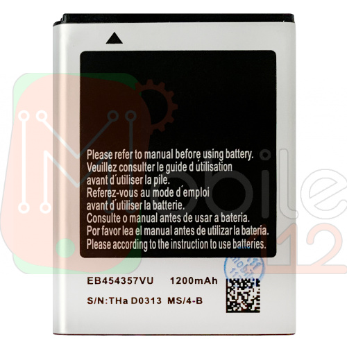 Акумулятор Samsung EB454357VU оригінал Китай B350E S5300 S5302 S5360 S5363 S5380 S6102 1200 mAh