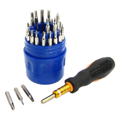 Набір викруток Aida 808-31/ 616-31 (Ручка+30 насадок) фото 2