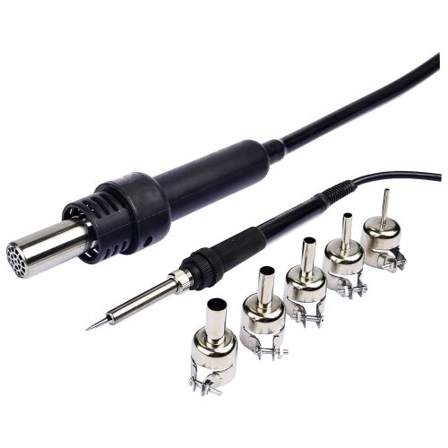 Паяльна станція Baku BK702B/ BK702L компресорна, фен, паяльник фото 5