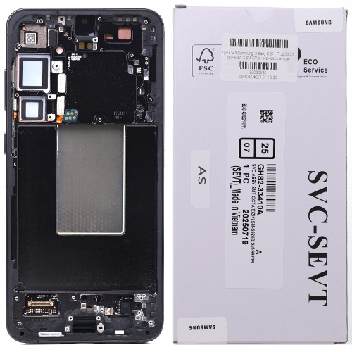 Дисплей Samsung Galaxy S24+ Plus S926 + тачскрин (оригинал OEM SP с черной рамкой)