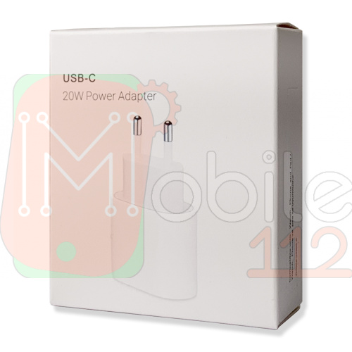 Мережевий адаптер Apple iPhone Power Adapter 20W Type-C MHJ83ZM/A