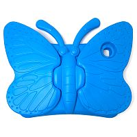 Детский противоударный чехол Butterfly для Pad Mini 1/2/3/4/5 (голубой)