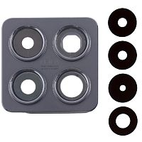 Стекло камеры Xiaomi 14T Pro с рамкой (в черной рамке)