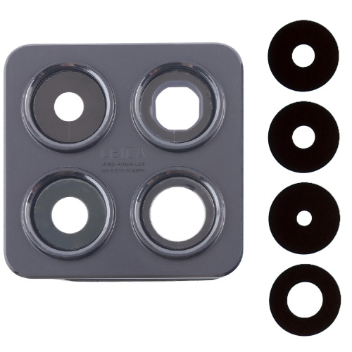 Стекло камеры Xiaomi 14T Pro з рамкою (у чорній рамці)