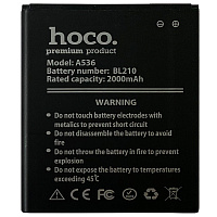 Акумулятор Lenovo BL210 оригінал HOCO S650 S820 S696 A536 A658T A656 A750E A770E 2000mAh